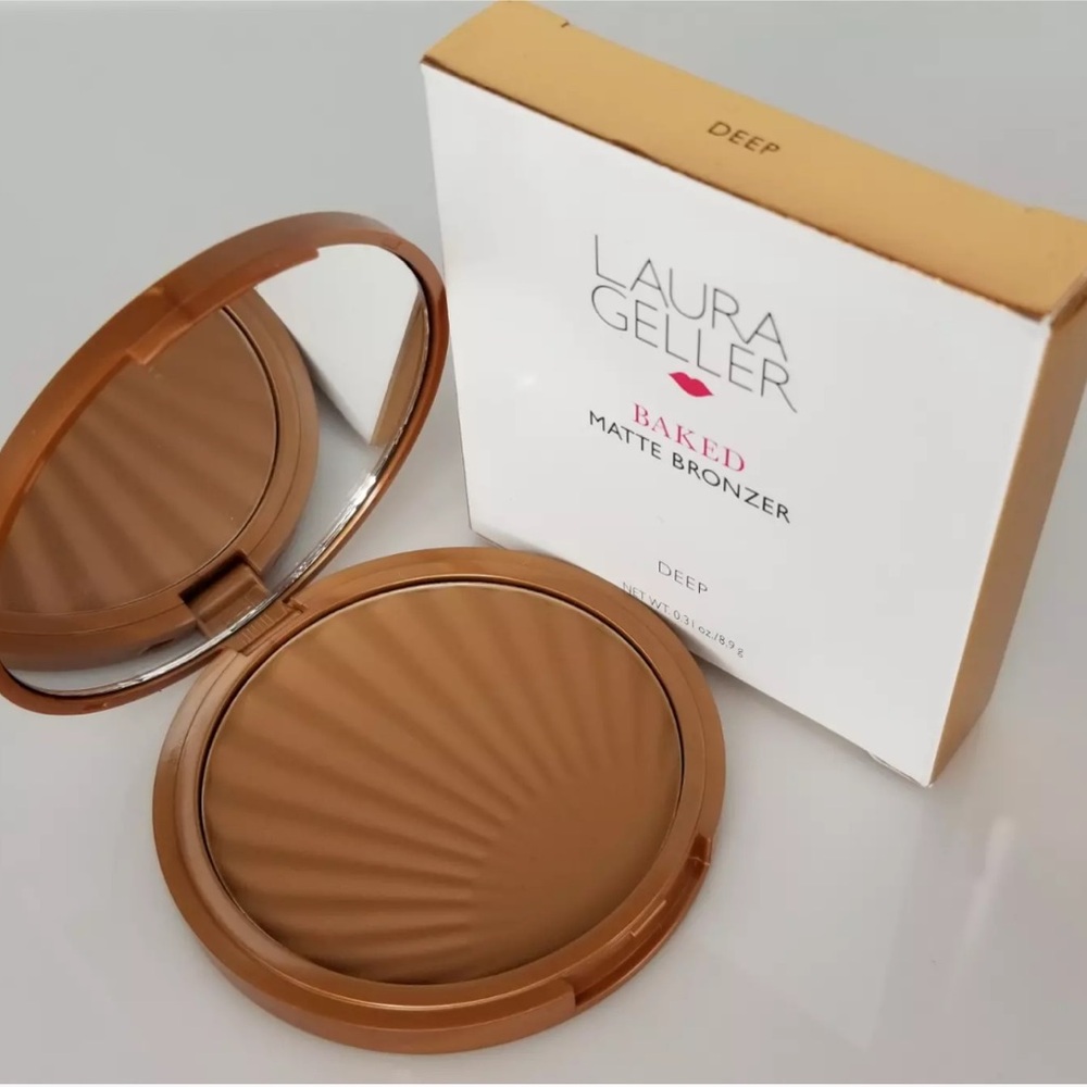 Laura Geller Baked Matte Bronzer - Deep NIB Retails: $38